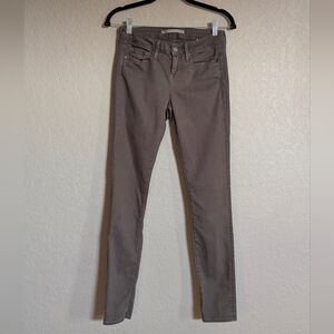 Vince Women's Size 26 Denim Five Pocket Walnut Skinny Jeans Stretchy Pants